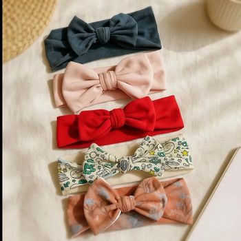 Lot bandeaux fille fait main