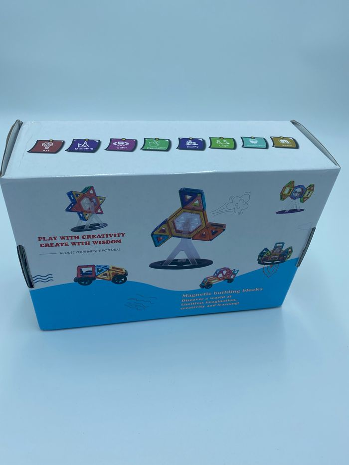 Blocs de construction magnétiques 68 pièces - photo numéro 8