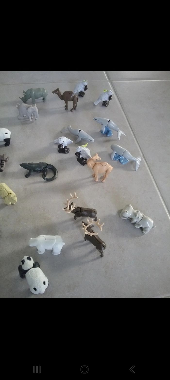 Lot jouets kinder animaux - photo numéro 2