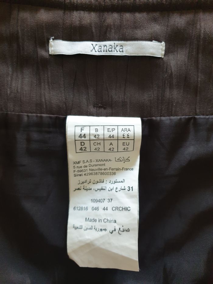Jupe marron – Xanaka – Taille 44 - photo numéro 3