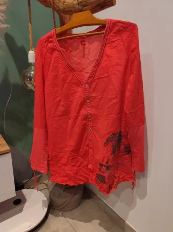 Chemise rouche miss Captain