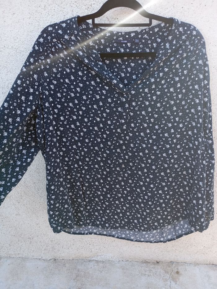 Blouse Kiabi fleuri - photo numéro 2