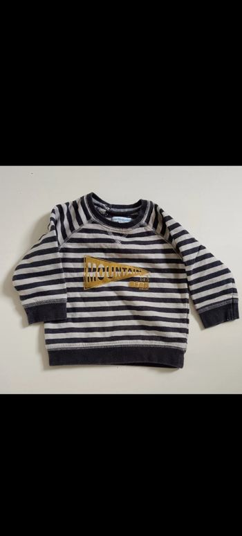 Pull rayé 12 mois 1 an