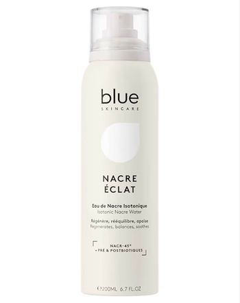 Blue skincare