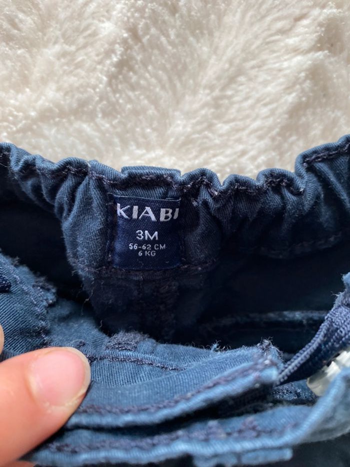Chino kiabi bleu marine - photo numéro 3