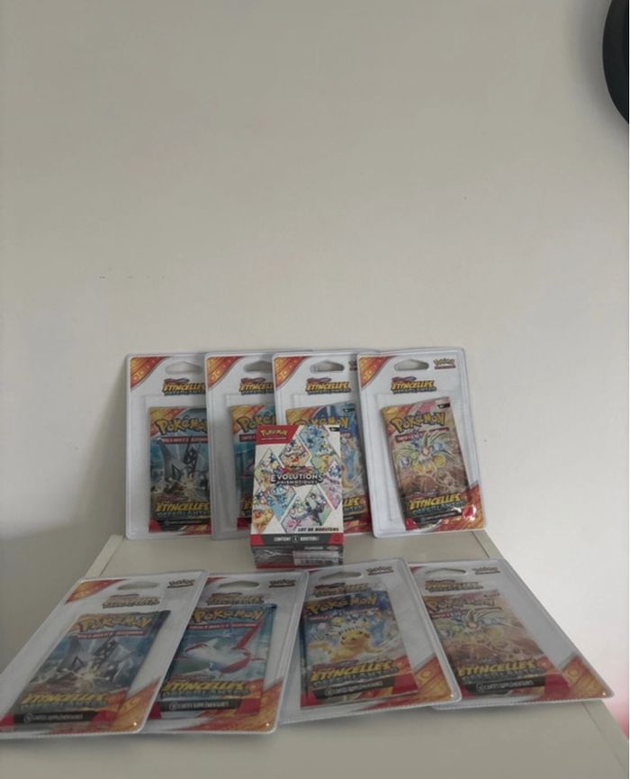Bundle Pokémon – Évolution Prismatique + 2 Artsets Étincelles Déferlantes - photo numéro 3