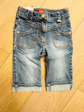 Pantacourt en jean Esprit bleu en 2ans