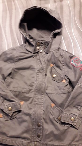 Veste saharienne grise 8 ans