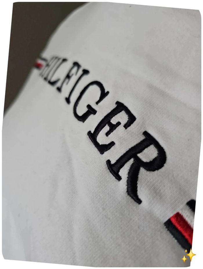 Sweat à capuche tommy Hilfiger S femme blanc - photo numéro 7