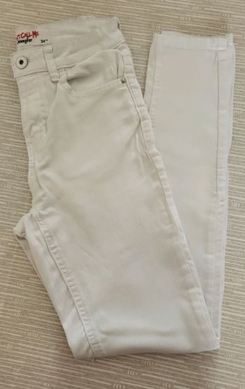 Pantalon blanc Jennyfer taille 34