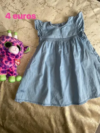 Robe en jeans