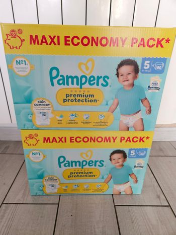 Pampers prenium protection taille 5