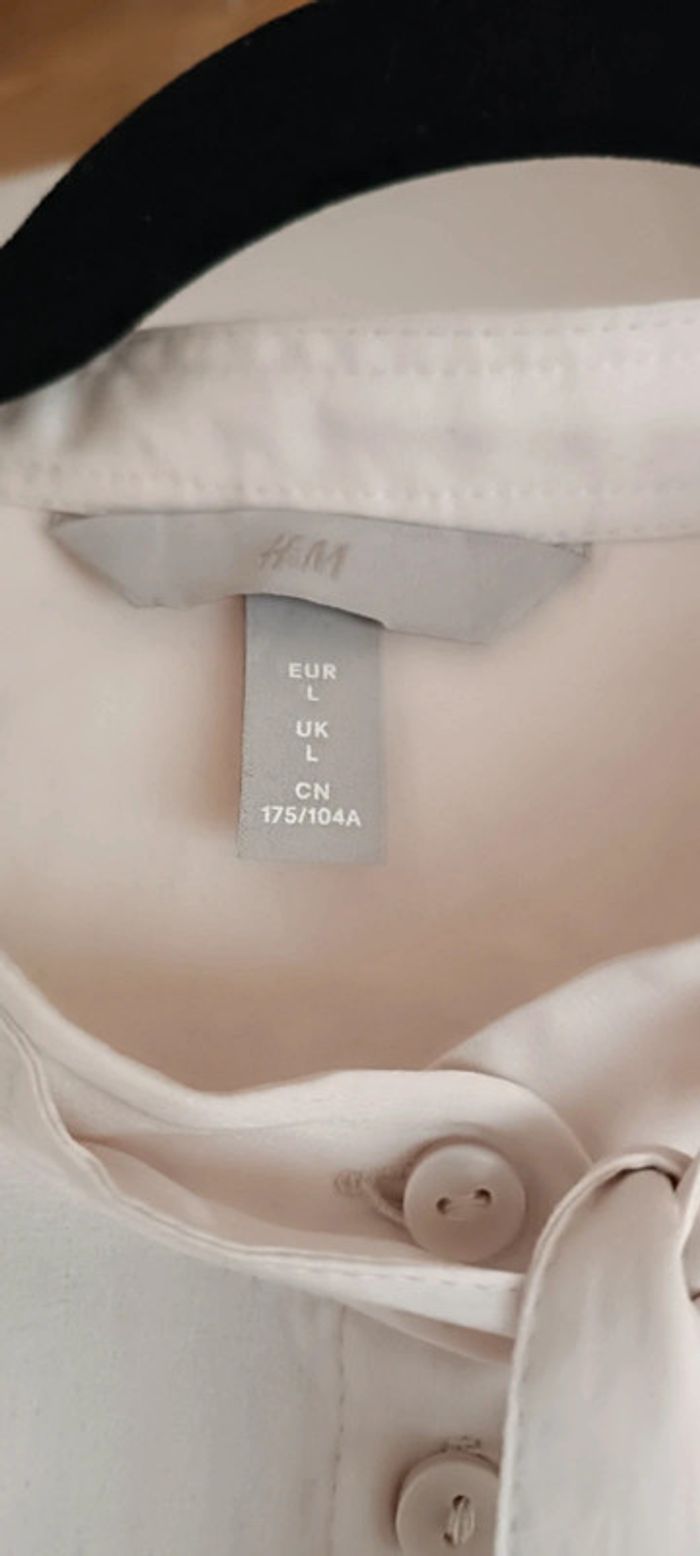 Chemise satinée H&M L - photo numéro 3