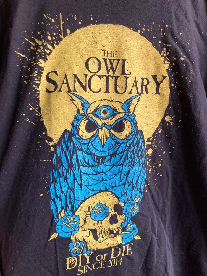 Superbe t-shirt Harry Potter chouette hibou taille M - photo numéro 2