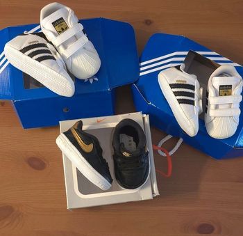 🎉 SUPERBES lot Baskets ADIDAS 17/19 et NIKE 17 unisex 🤩🥰 1 PAIRE NEUVES , 2 PORTÉS 1 FOIS CHACUNE 👌👌