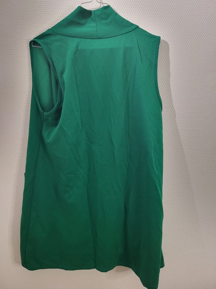 Gilet long vert - photo numéro 2
