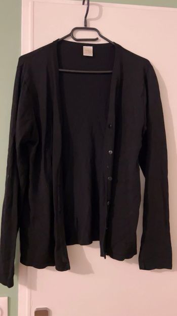 Gilet noir t 40/42 femme