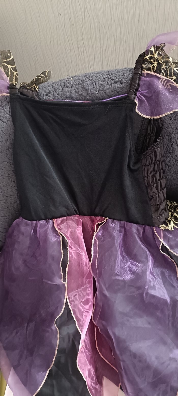 Robe sorcière halloween enfant - photo numéro 5