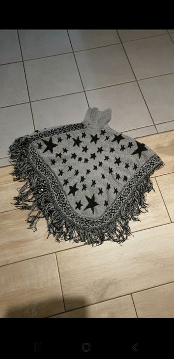 Poncho fille 10 ans