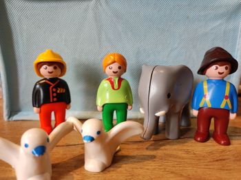 Lot figurines  playmobil 123