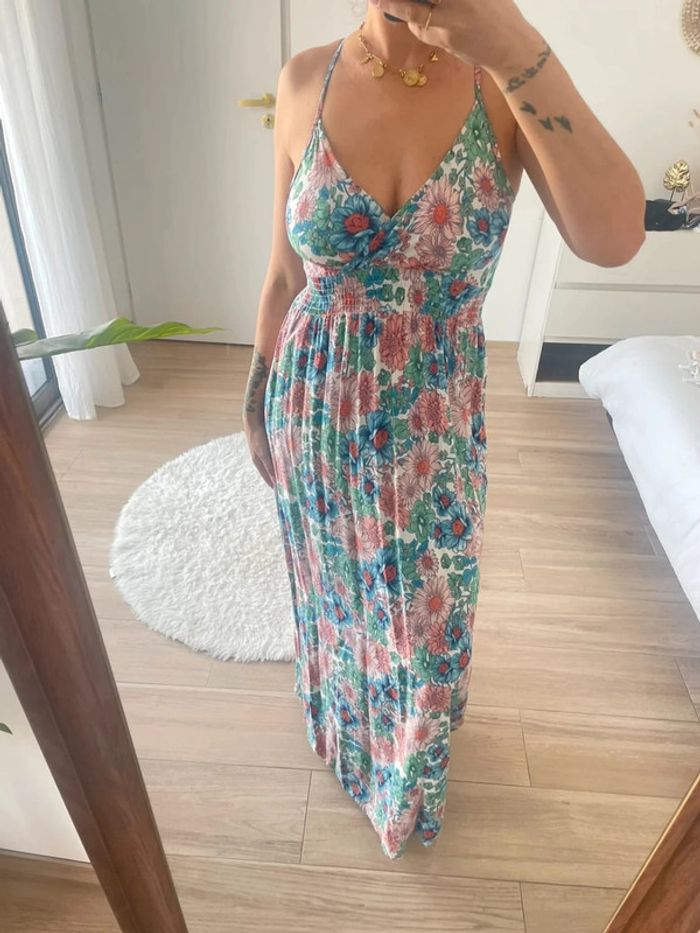 Robe longue à fleurs fleuries - photo numéro 6