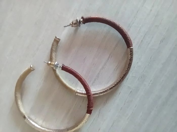 Boucles d'oreilles créoles doré