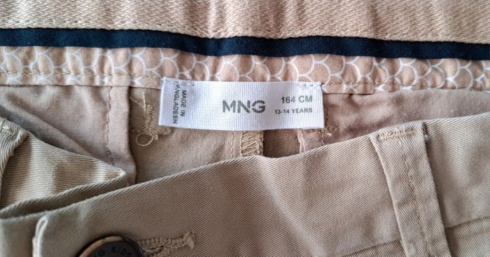 Pantalon beige garçon MNG - photo numéro 8
