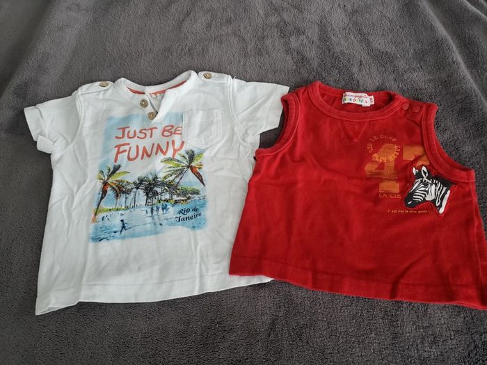 Lot de 2 tee-shirts