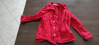 Chemise rouge hm enfants