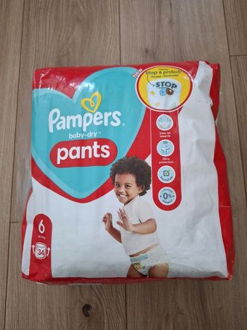 Couche pamper's pants taille 6