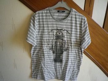 TEE SHIRT MOTIF MOTO