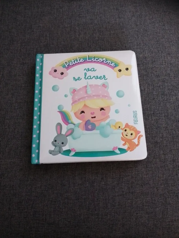 Livre - Petite Licorne va se laver