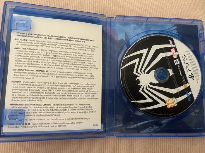 Spider-Man PS5 – Jaquette IT, version française incluse – Très bon état - photo numéro 3