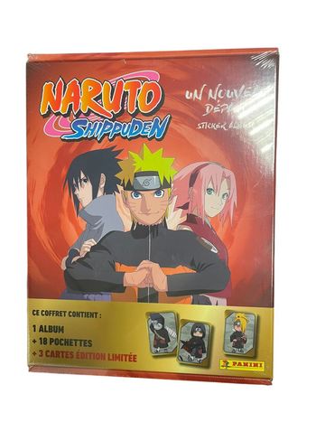 Album de cartes Stickers Panini Naruto Shippuden neuf