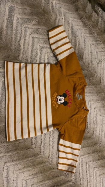 Mickey manche longue