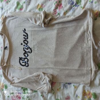 Pull manche mi long