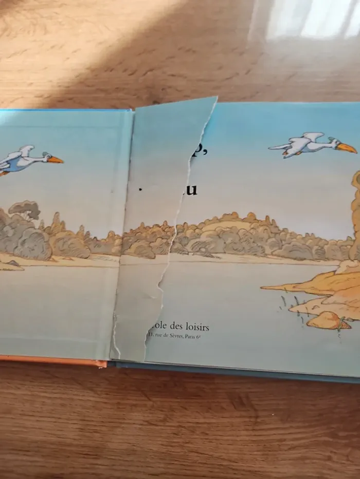 Livre l'ogre, le loup ,la petite fille et le gâteau - photo numéro 3