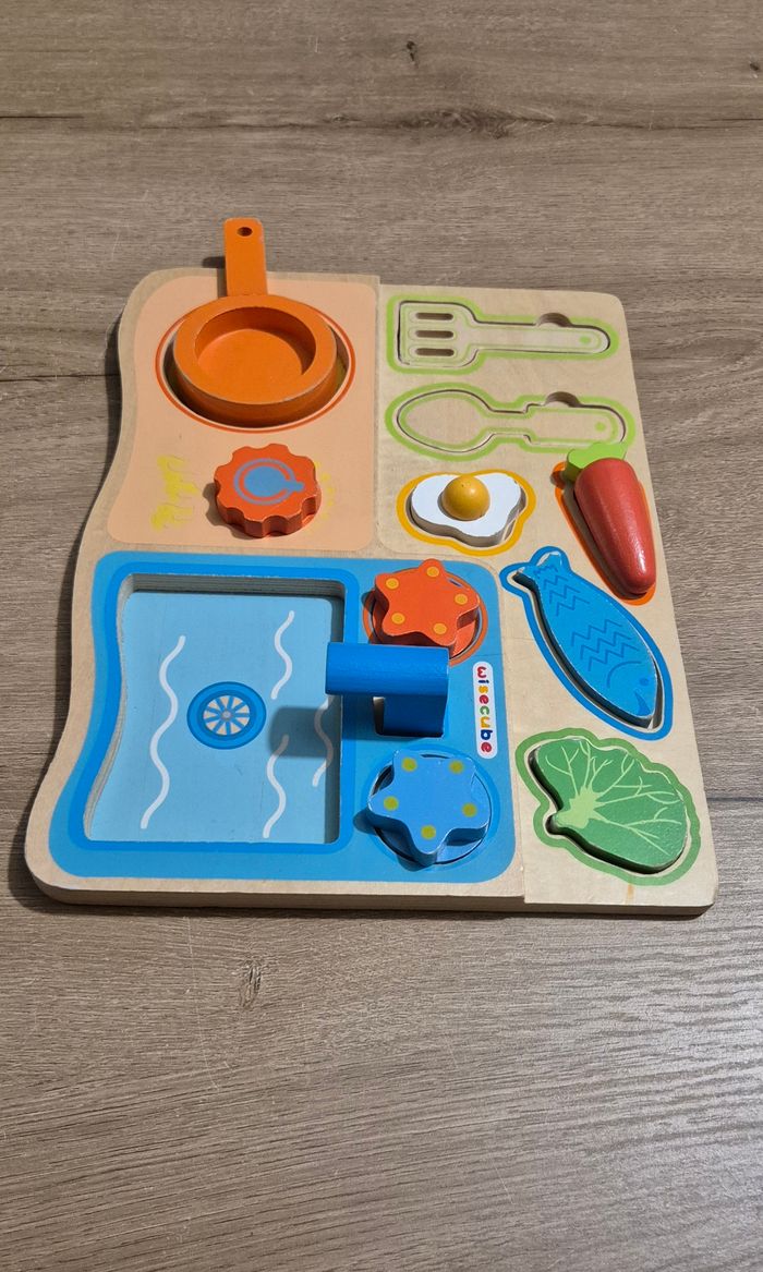 Set de cuisine en bois - photo numéro 4