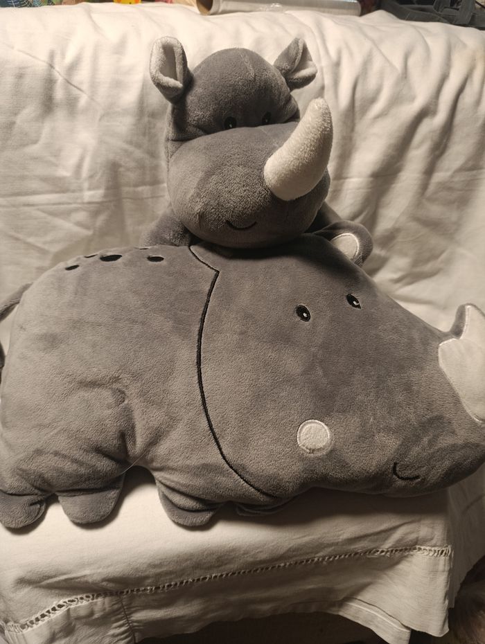 Lot Peluche rhino