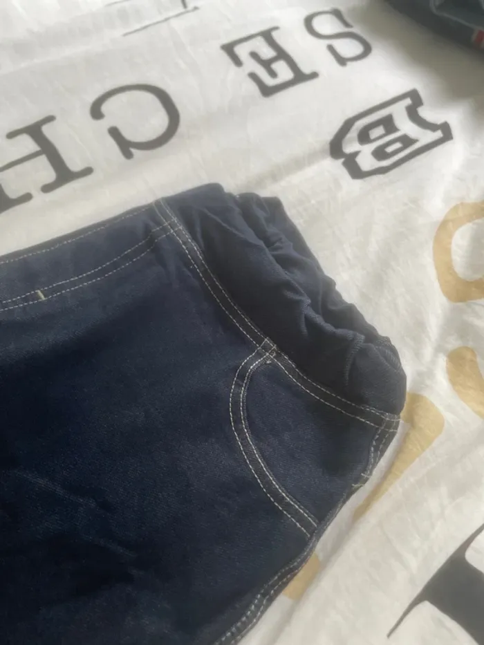 Pantalon effet jean - photo numéro 3