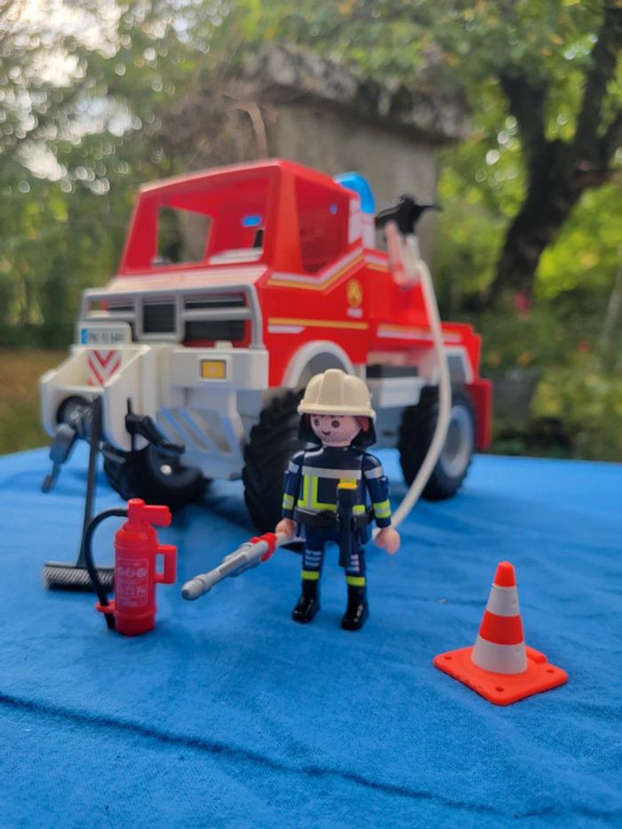 Camion pompier forestier playmobil 104 Playmobil Beebs