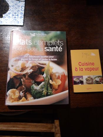 Lot 2 livres cuisine 
