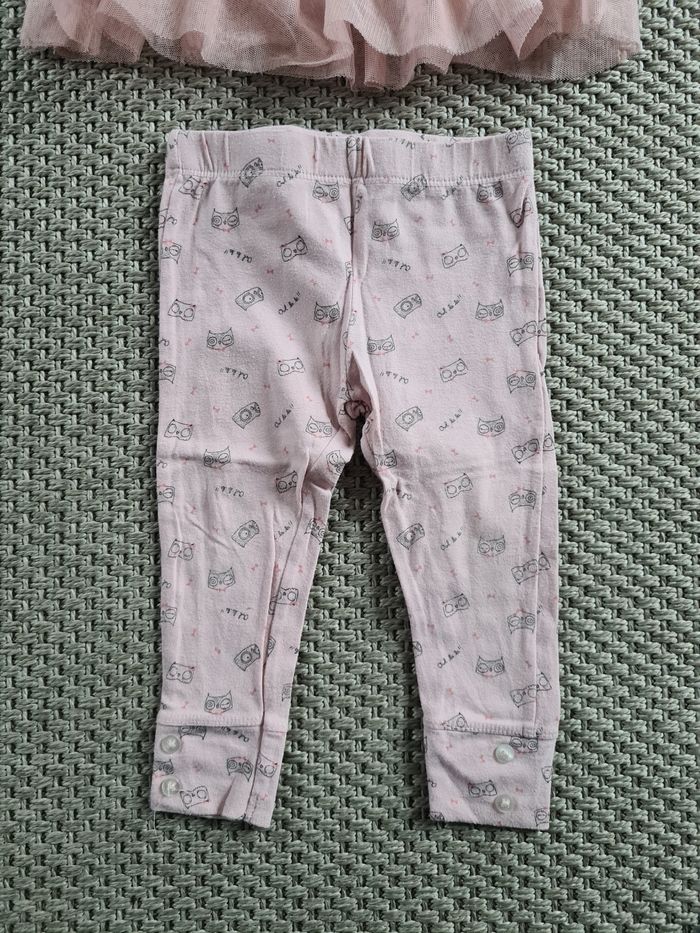 Ensemble tunique et legging assorti fille - 18 mois - photo numéro 8