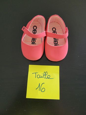 Chaussures filles ballerine Taille 16