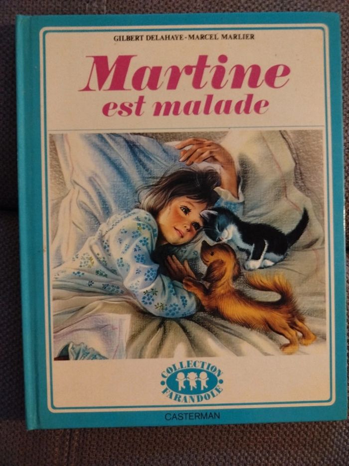 Livre Martine est malade
