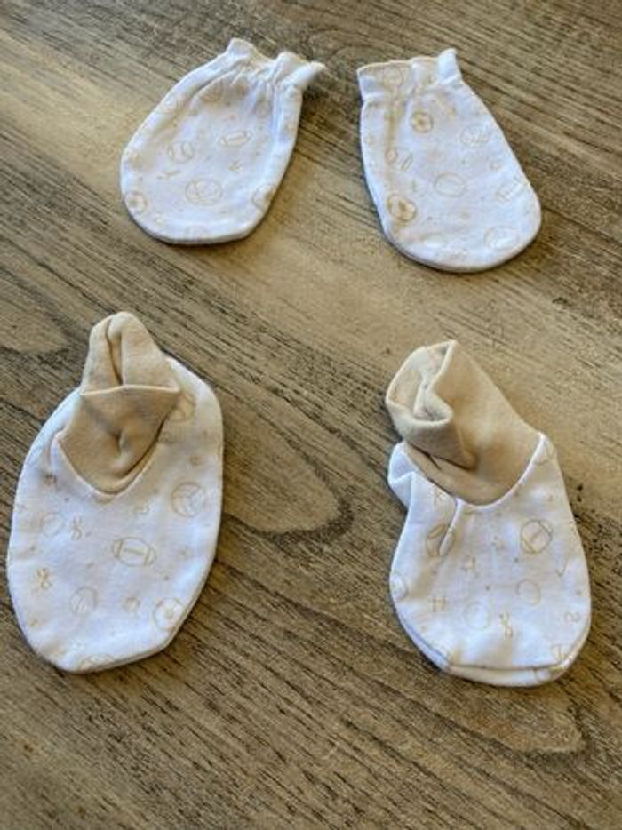 Ensemble trousseau maternité bébé all star football américain 3 /6 mois - photo numéro 3