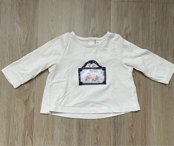 Tee shirt Tape à l’œil écru 3 mois