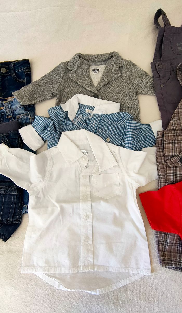 Lot 9 vêtements bébé garçons 3 mois - photo numéro 3