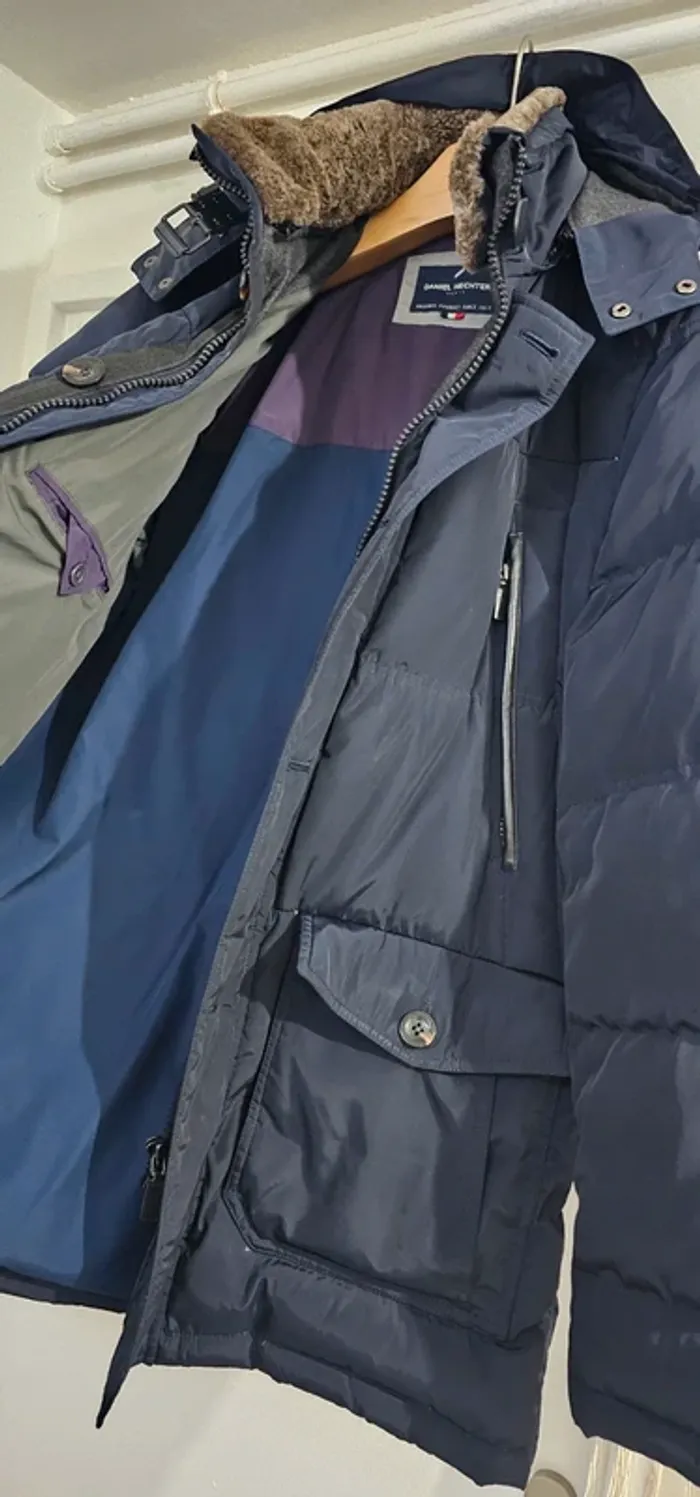 Doudoune Épaisse Manteau Hiver Daniel Hechter Taille 48 - photo numéro 2