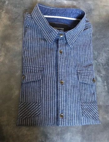 Chemise homme slim fit L Bonobo
